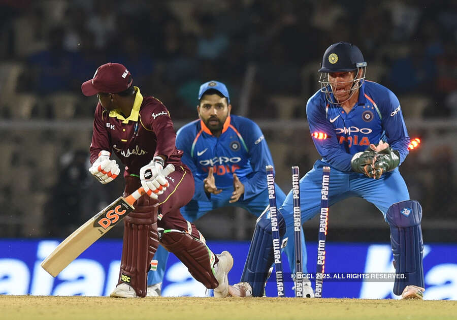 Sharma, Rayudu tons set up India's 224-run ODI victory