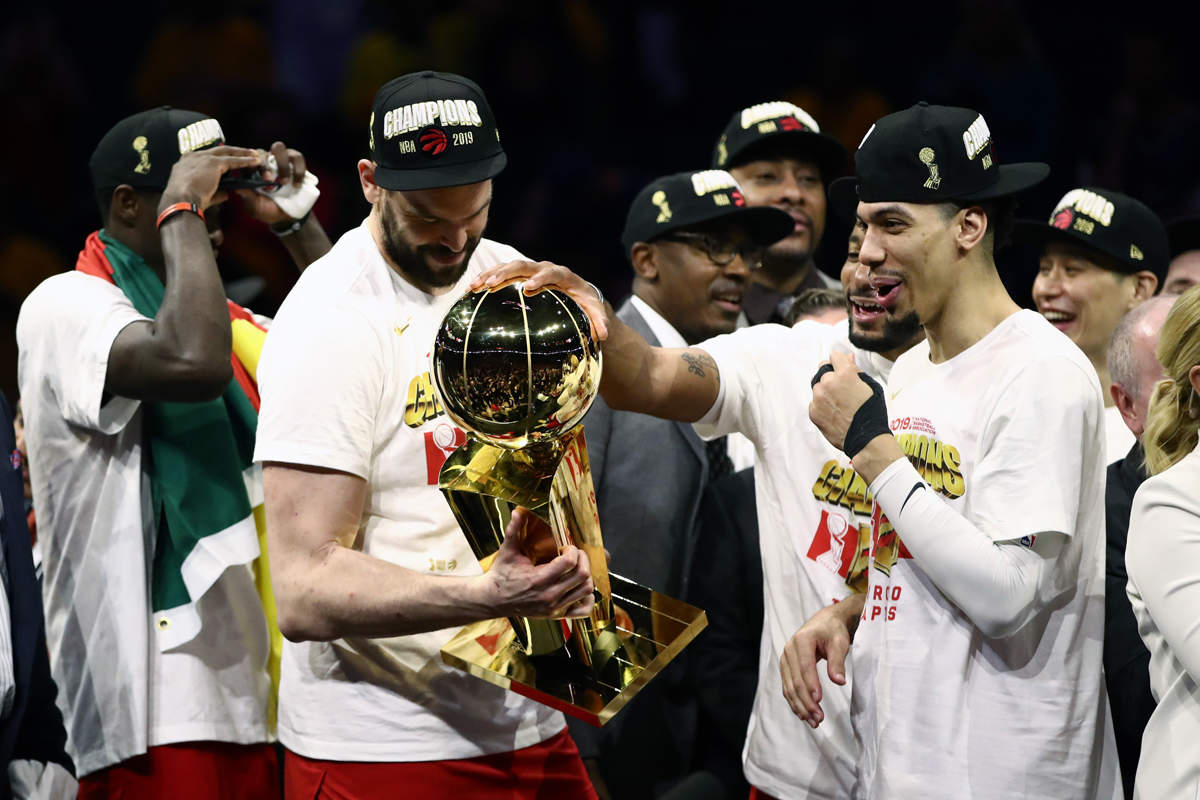 Toronto Raptors claim first NBA title in franchise history