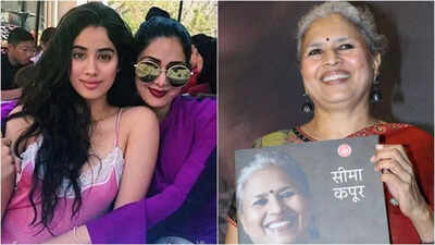 Janhvi Kapoor’s Hindi teacher Seema Kapoor, ex-wife of Om Puri, defends her against trolls: ‘It’s childish to target someone over language’